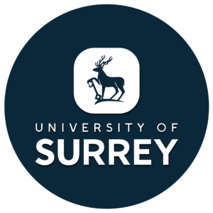 university of surrey logo in circle